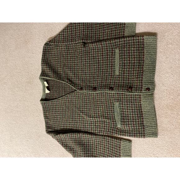 100% Wool River Arrow Vintage look Medium Cardigan Men or unisex - Picture 2 of 7